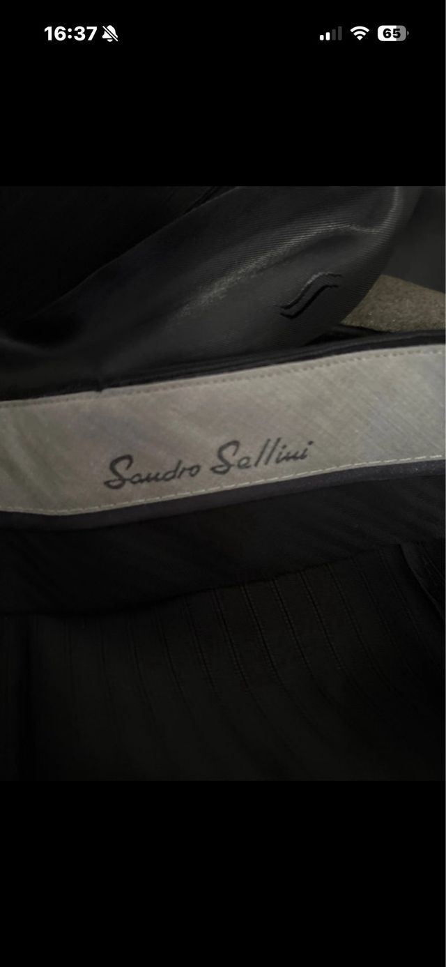 Traje Saudro Sallini Negro