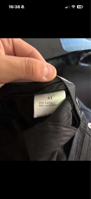 Traje Saudro Sallini Negro