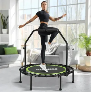 Trampolín Onetwofit plegable adultos 101cm