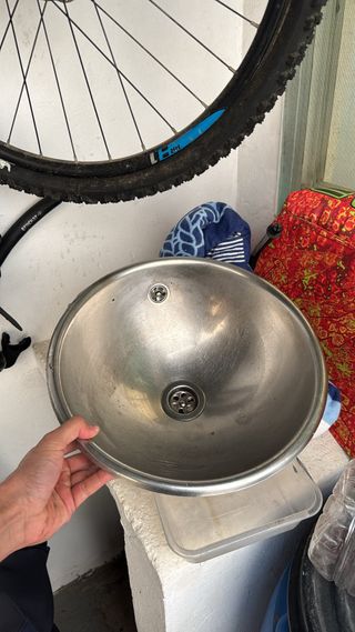 Fregadero de acero inoxidable