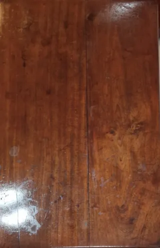 Mesa auxiliar vintage de madera