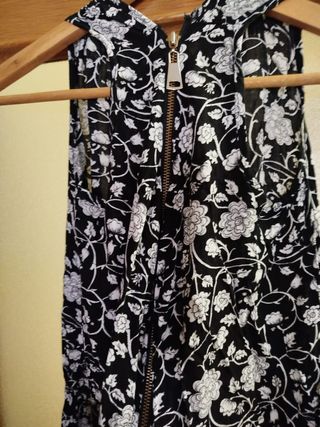 Mono largo estampado floral talla M