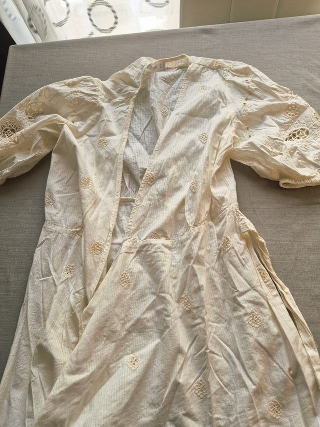 Vestido Mango Beige Talla M