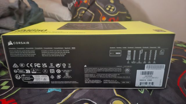 Corsair RM650 Fuente Alimentación 650W Modular