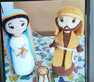 Nacimiento de ganchillo