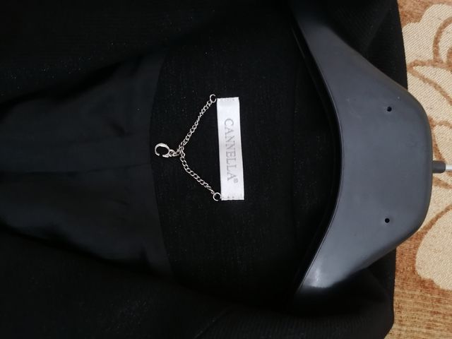 Completo gonna e giacca nero