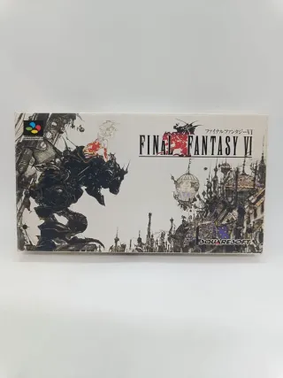 Final Fantasy VI Super Famicom jap japan ntsc