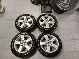 4 llantas 16 wolskwagen con cubiertas michelin