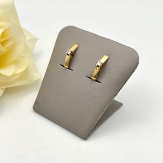 Pendientes de oro 18kt con diamantes