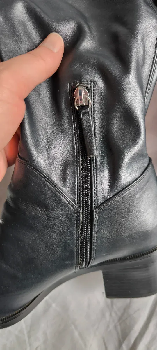 Botas altas Zara negras