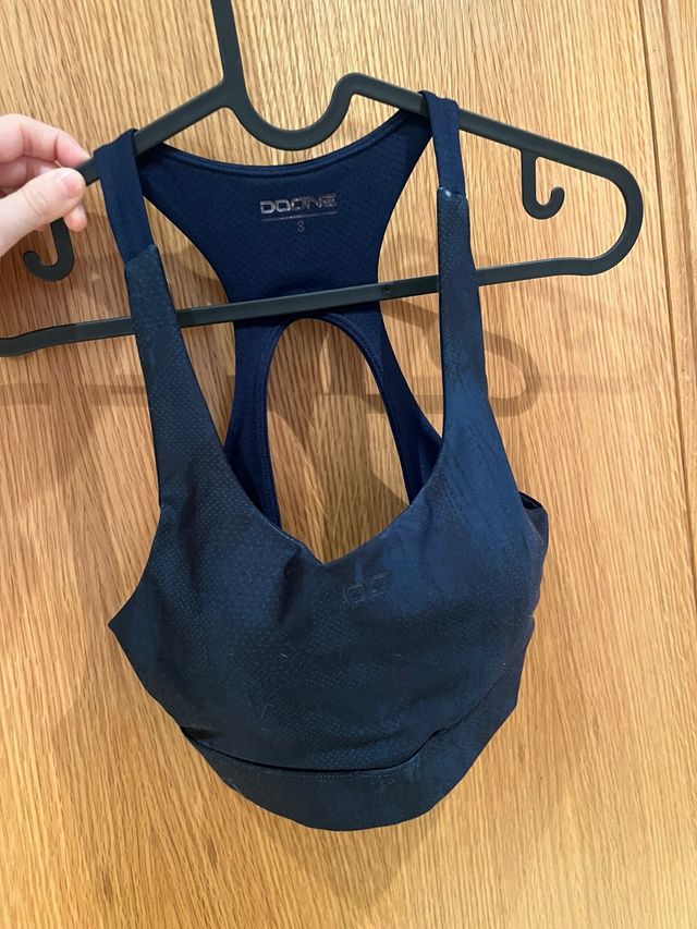 Sujetador deportivo DOONE azul talla S
