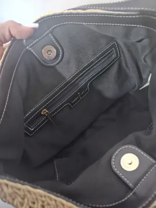 Bolso de rafia Roberto Verino