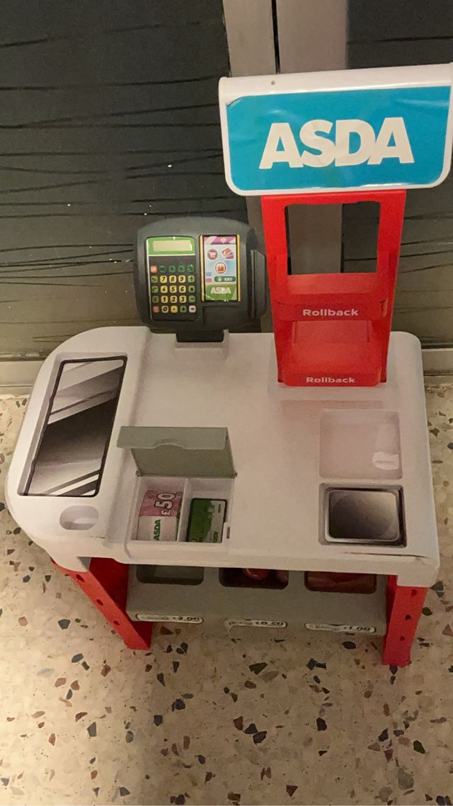 Caja Registradora Supermercado Asda Juguete