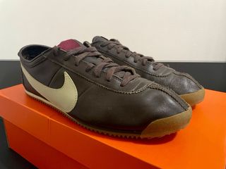Zapatillas Nike Cortez Piel Marrones