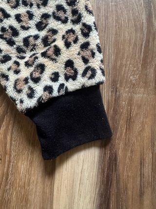 Pijama niña leopardo con capucha