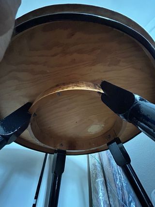 Mesa redonda práctica y moderna