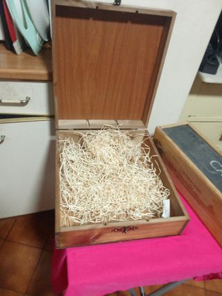 Cajas de madera para licor