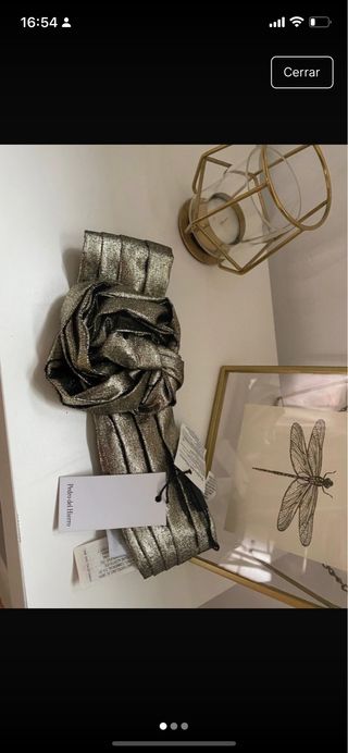 Tocado Pedro del Hierro Flor Lentejuelas