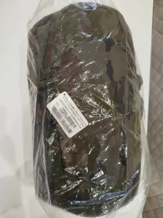 Saco de dormir pixelado boscoso