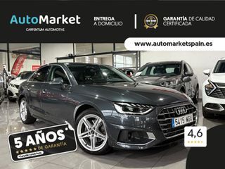 Audi A4 ADVANCED 35 TFSI 110KW (150CV) S TRONIC GRIS MANHATTAN (METALIZADO) TELA INDEX NEGRO