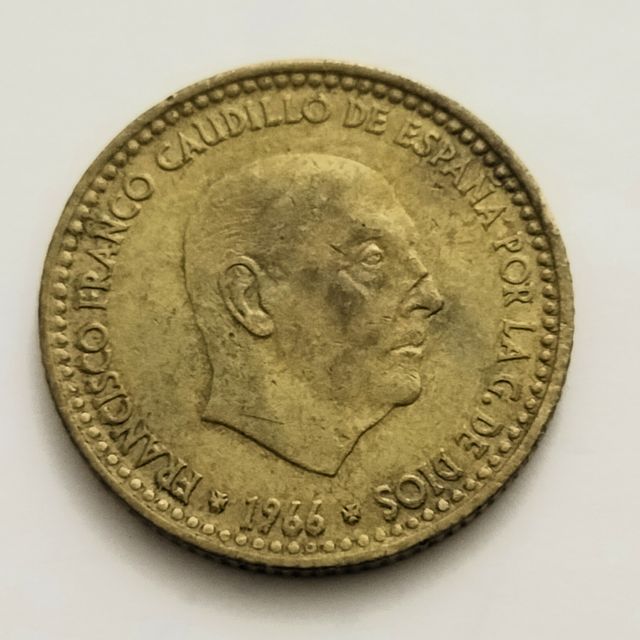 4 Monedas 1 Pta 1966 Franco