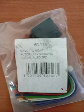 Cavetto di montaggio autoradio