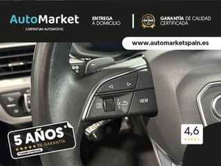 Audi A4 ADVANCED 35 TFSI 110KW (150CV) S TRONIC GRIS MANHATTAN (METALIZADO)	TELA INDEX NEGRO