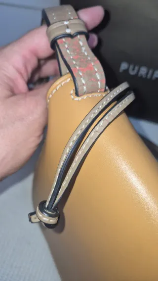 Bolso Loewe Gate Beige y Gris