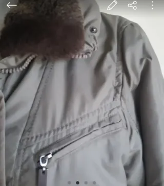 Anorak con cinturón