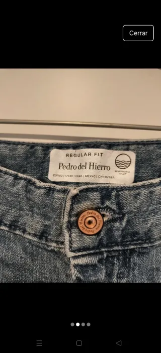 Pantalón vaquero hombre Pedro del Hierro 