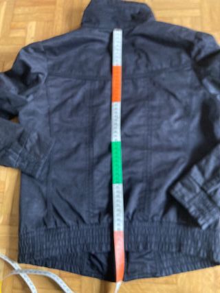 Chaqueta Bomber Bershka Negra 