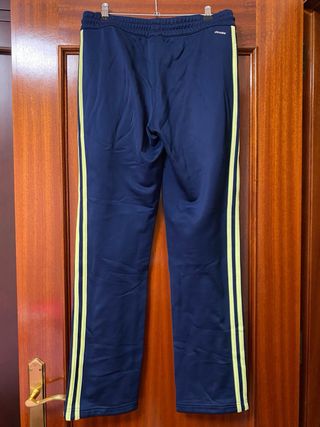 Conjunto Adidas S Azul y Beige