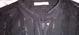 Camisa  Mujer Manga Larga Talla XL, con transparen