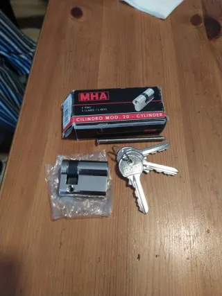 Cilindro MHA Mod. 20 con 3 llaves
