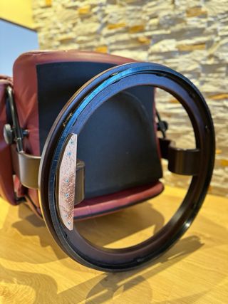 Sillón Stressless Reclinable Cuero Granate