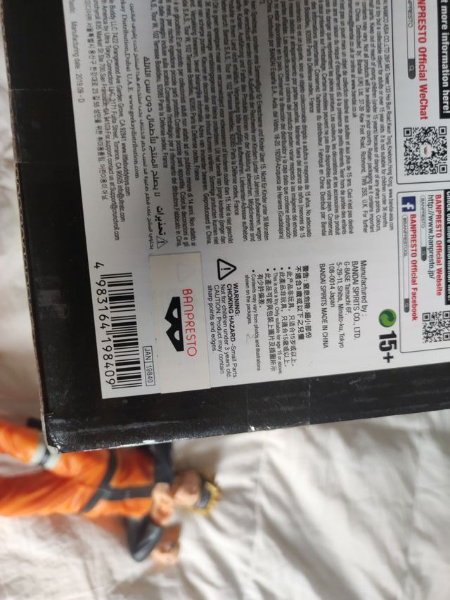 Figura Naruto Grandista Nero