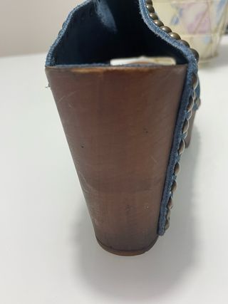 Zuecos Ante Replay Azul