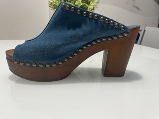 Zuecos Ante Replay Azul