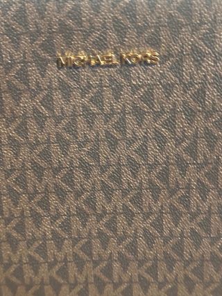 Bolso Michael Kors Marrón y Dorado