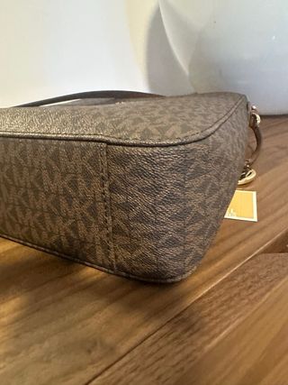 Bolso Michael Kors Marrón y Dorado