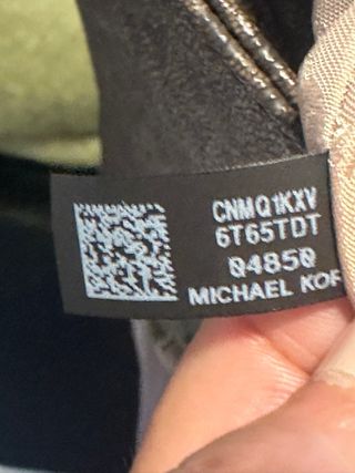 Bolso Michael Kors Marrón y Dorado