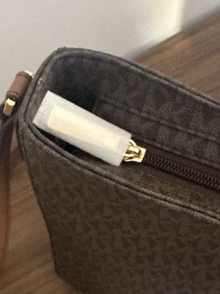 Bolso Michael Kors Marrón y Dorado