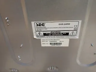 Reproductor DVD SEG DVR-24RW