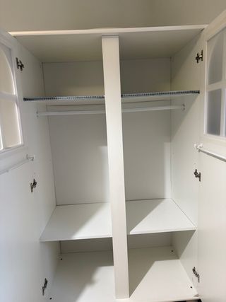 Armario infantil blanco lacado