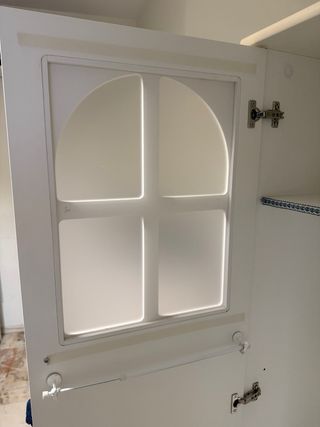 Armario infantil blanco lacado