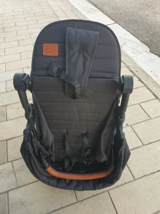 Carro silla de bebé negro