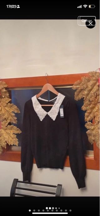 Jersey New Look cuello Peter Pan