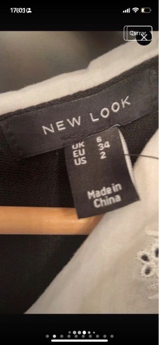 Jersey New Look cuello Peter Pan