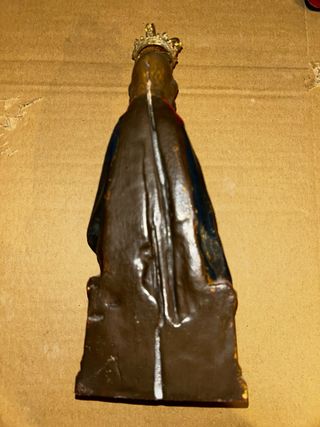 Virgen con Niño Réplica Gótica