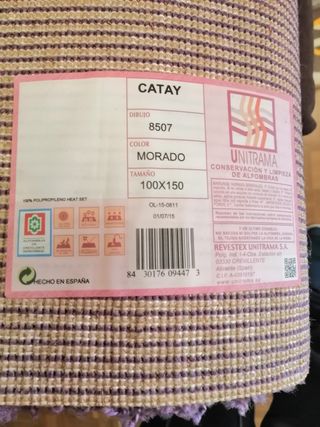 Tappeto Shaggy Lisa Catay Mod. 8507 Viola